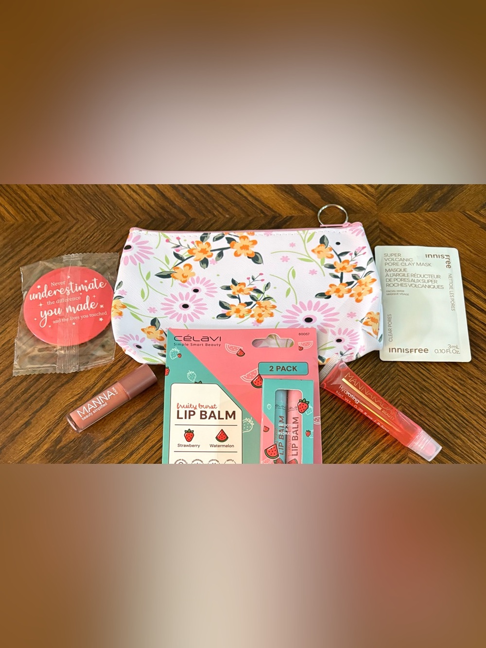 Cosmetic Bag Stuffed with Makeup